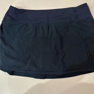 Lululemon Pace Rival Navy Blue Athletic Skort Size 6
